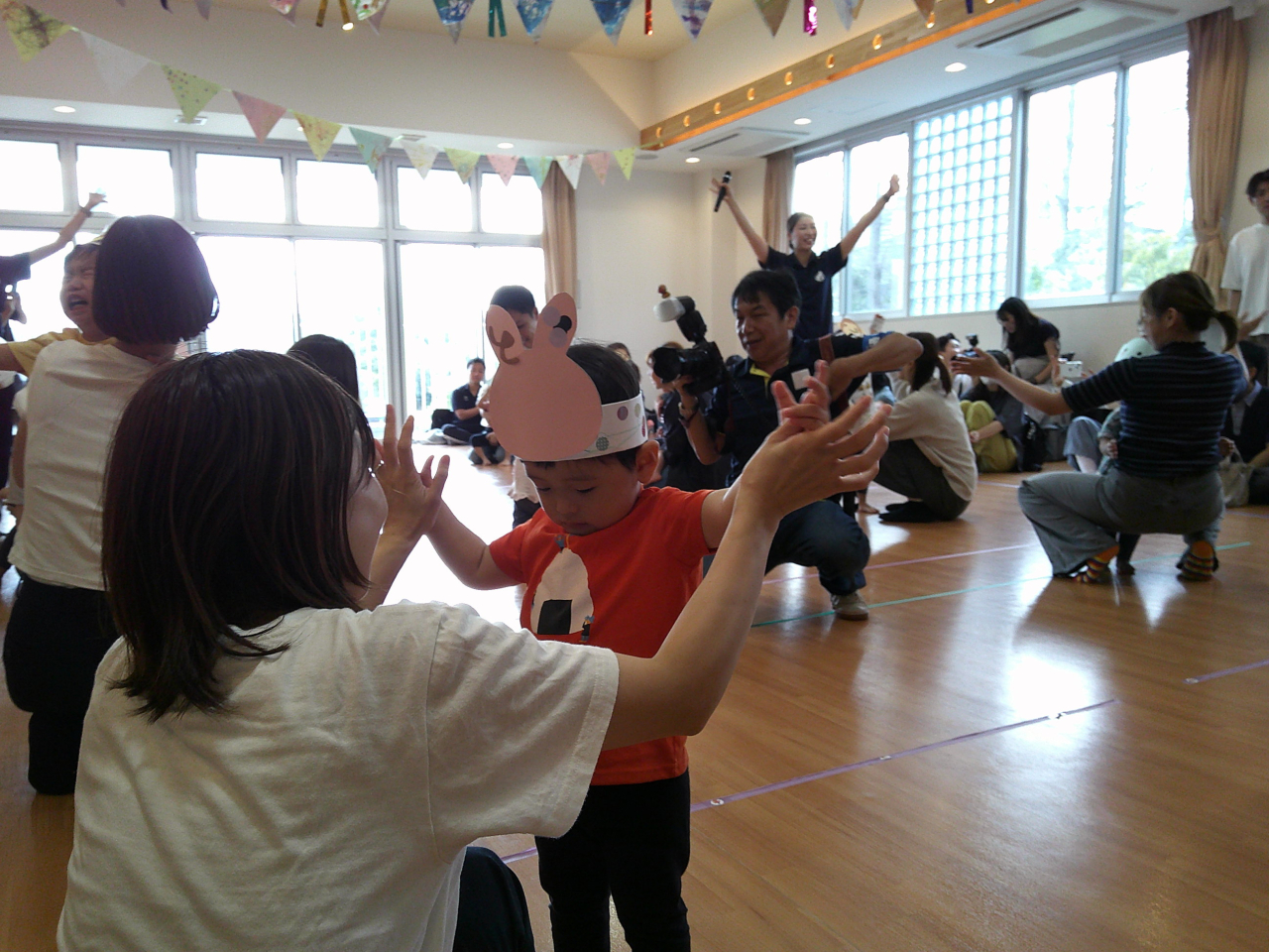 親子で元気いっぱい！運動遊び♪